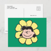 pinda's | Lucy Flower Briefkaart (Voorkant / Achterkant)