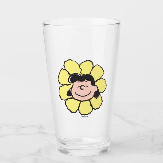 pinda's | Lucy Flower Glas (Voorkant)