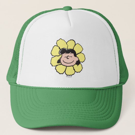 pinda's | Lucy Flower Trucker Pet (Voorkant)