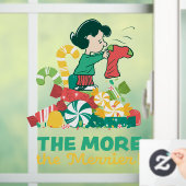 pinda's | Lucy hoe meer de Merrier Raamsticker (Huis)