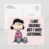 pinda's | Lucy met wapens Briefkaart (Voorkant / Achterkant)