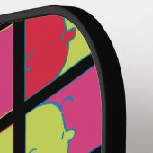 pinda's | Moderne Pop Art Charlie Brown Pickleball Paddle (Links Detail)