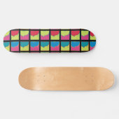 pinda's | Moderne Pop Art Charlie Brown Skateboard (Horizontaal)