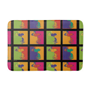 pinda's   Moderne Pop Art Snoopy Badmat