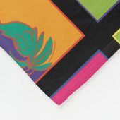 pinda's | Moderne Pop Art Snoopy Fleece Deken (Hoek)