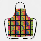 pinda's | Moderne Pop Art Snoopy Schort (Voorkant)