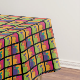 pinda's   Moderne Pop Art Snoopy Tafelkleed