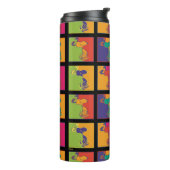 pinda's | Moderne Pop Art Snoopy Thermosbeker (Gedraaid links)