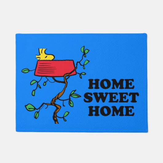 pinda's | Ontdoppen van hout in Snoopy's Dish Deurmat (Voorkant)