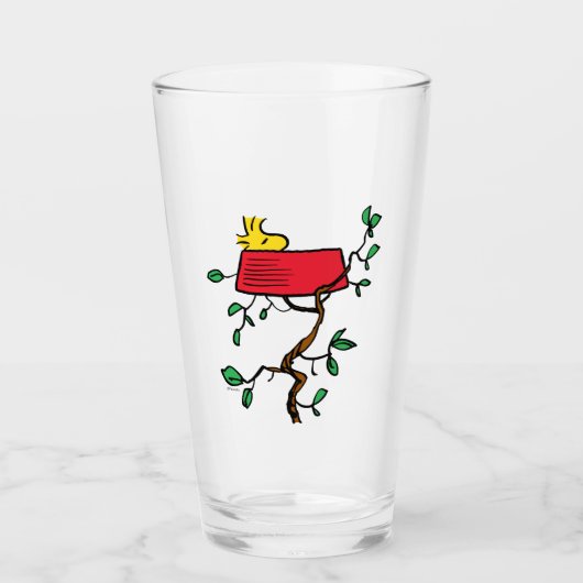 pinda's | Ontdoppen van hout in Snoopy's Dish Glas (Voorkant)