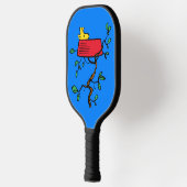 pinda's | Ontdoppen van hout in Snoopy's Dish Pickleball Paddle (Links)