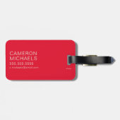 pinda's | Peace & Love Woodstock Bagagelabel (Achterkant horizontaal)