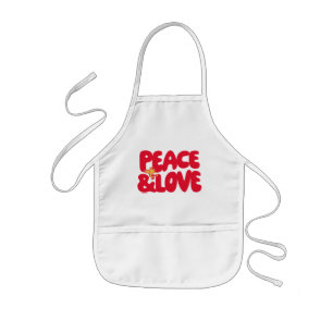 pinda's Peace & Love Woodstock Kinder Schort