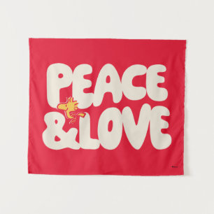 pinda's   Peace & Love Woodstock Wandkleed