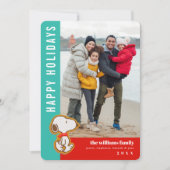 Pinda's Peperkoek Kerstmis Feestdagenkaart (Voorkant)