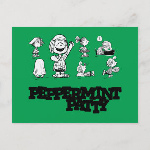 pinda's   Peppermint Patty Briefkaart