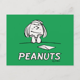pinda's   Peppermint Patty Gedachten Briefkaart