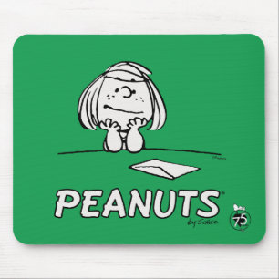 pinda's   Peppermint Patty Gedachten Muismat