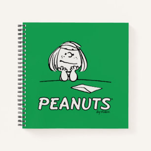 pinda's   Peppermint Patty Gedachten Notitieboek
