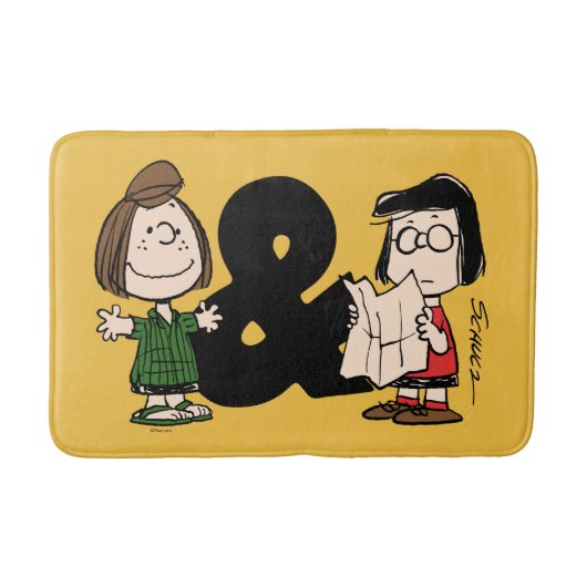 pinda's | Peppermint Patty & Marcie Badmat (Voorkant)