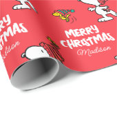 pinda's | Pet van Snoopy Winter Beanie | Jouw name Cadeaupapier (Rol Hoek)