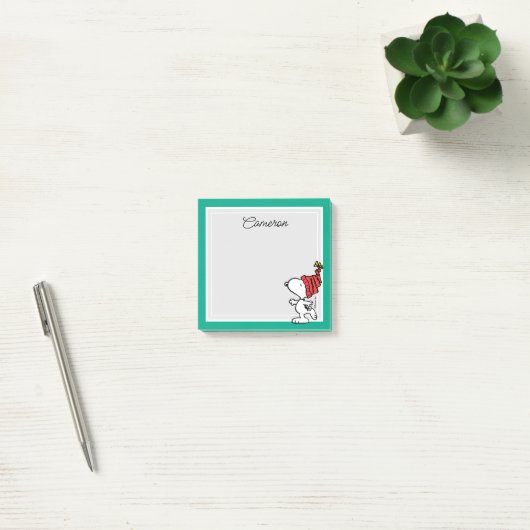pinda's | Pet van Snoopy Winter Beanie Post-it® Notes (Kantoor)