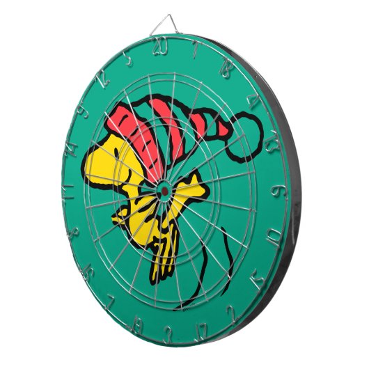 pinda's | Pet Woodstock Winter Beanie Dartbord (Voorkant Rechts)