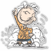 pinda's | Pigpen dansen Sticker (Voorkant)