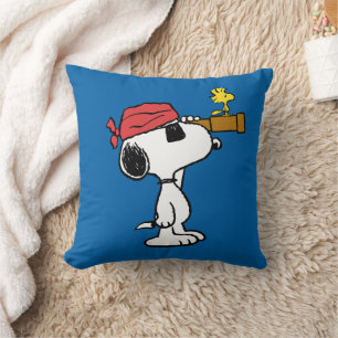 pinda's Pirate Snoopy and Woodstock Kussen