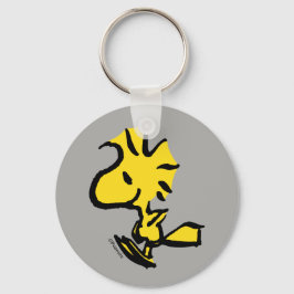 pinda's | Pomping van hout Sleutelhanger