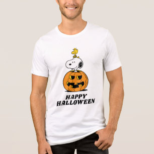 pinda's   Pop van snoopy en Woodstock Tri-Blend Shirt