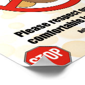 Pinda's / Poster van de boom Nut Allergy (Hoek)