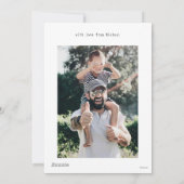 Pinda's | Prettig Vaderdag Kampeerders Feestdagenkaart (Achterkant)