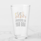 pinda's | Ruimtevaart Glas (Achterkant)