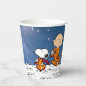 pinda's | Ruimtevaart Papieren Bekers (Voorkant)