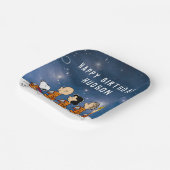 pinda's | Ruimtevaart Papieren Bordje (Gebogen)