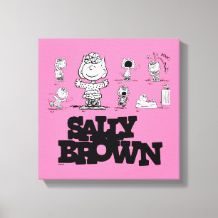 pinda's Sally Brown Canvas Afdruk