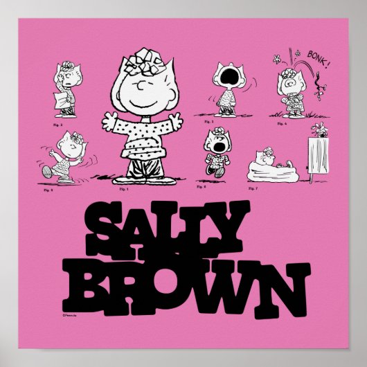 pinda's | Sally Brown Poster (Voorkant)