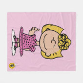 pinda's | Sally Super Smile Fleece Deken (Voorkant (Horizontaal))