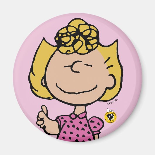 pinda's | Sally Super Smile Magneet (Voorkant)