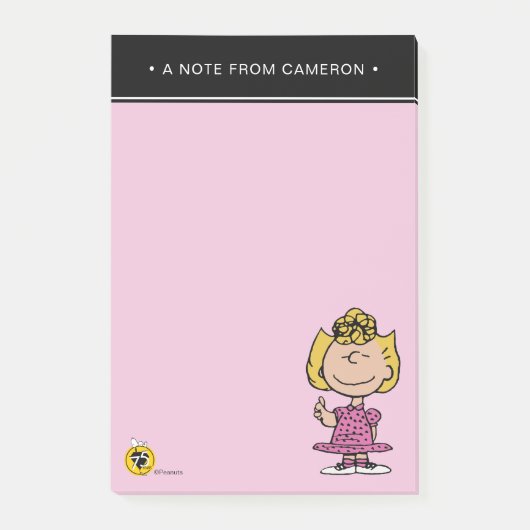 pinda's | Sally Super Smile Post-it® Notes (Voorkant)