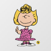 pinda's | Sally Super Smile Raamsticker (Vel)