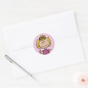 pinda's Sally Super Smile Ronde Sticker