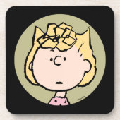 pinda's | Sally's Faces Bier Onderzetter (Voorkant)