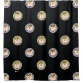 pinda's | Sally's Faces Douchegordijn (Voorkant)