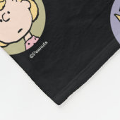 pinda's | Sally's Faces Fleece Deken (Hoek)