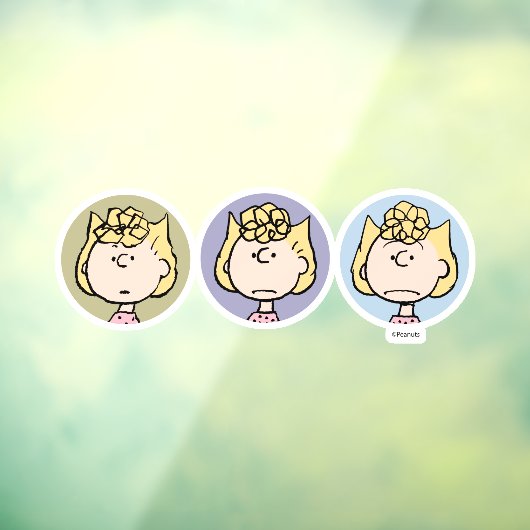 pinda's | Sally's Faces Raamsticker (Vel 3)