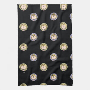 pinda's   Sally's Faces Theedoek