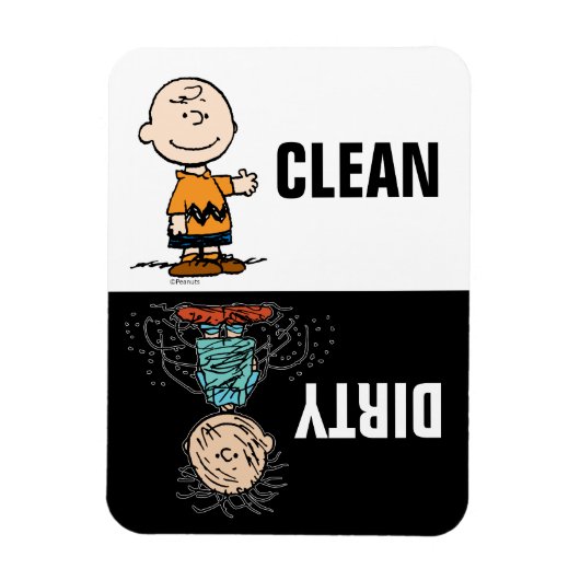 pinda's | Schone en vuile vernissen Magneet (Verticaal)