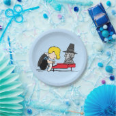 pinda's | Schroeder Pilgrim Papieren Bordje (Feest)